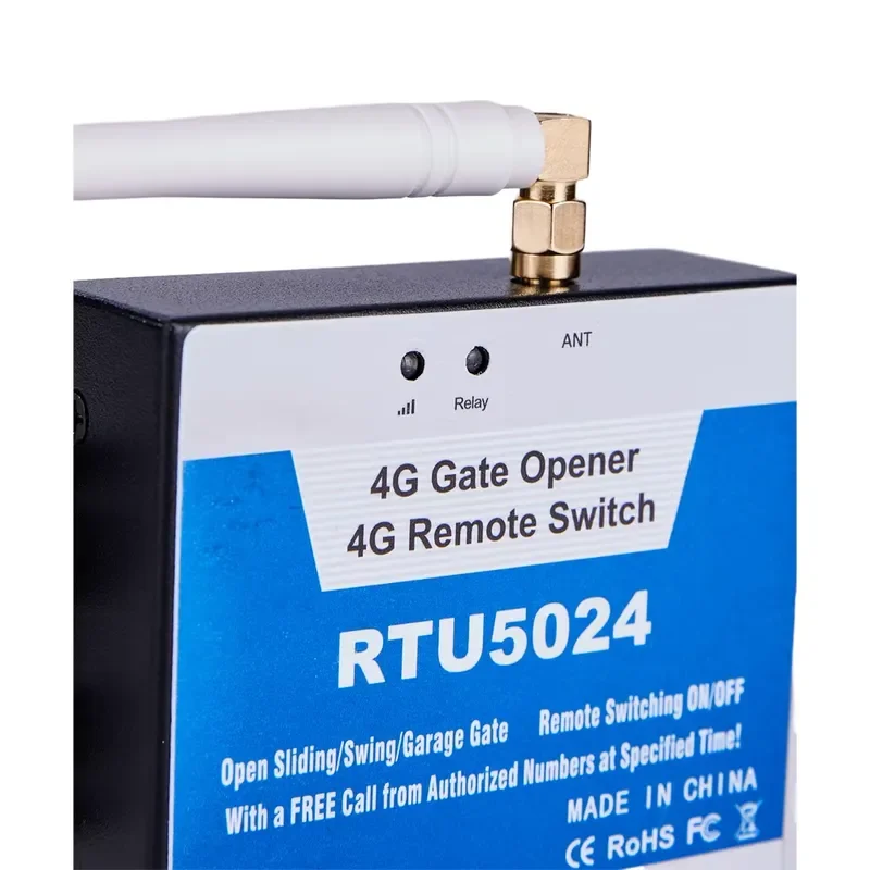 RTU5024 4G LTE SMS Free Call Door Access Wireless Remote Control Gate Garage Door Opener Automatic Gsm Relay Gsm Gate Opener - view 5