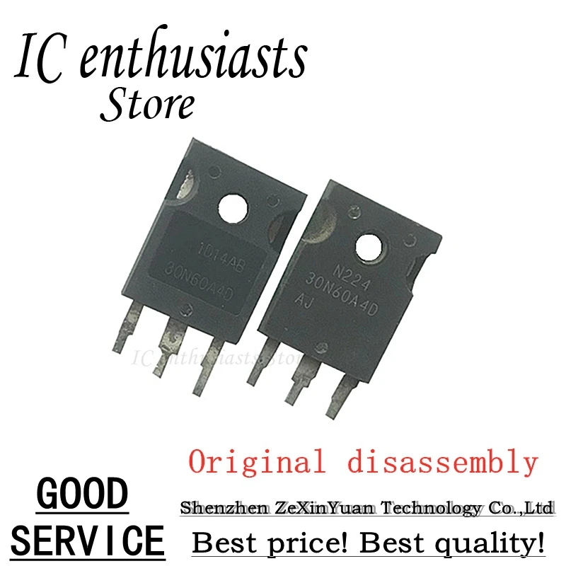 5PCS 10PCS 20PCS HGTG30N60A4D G30N60A4D TO-247 Original disassembly