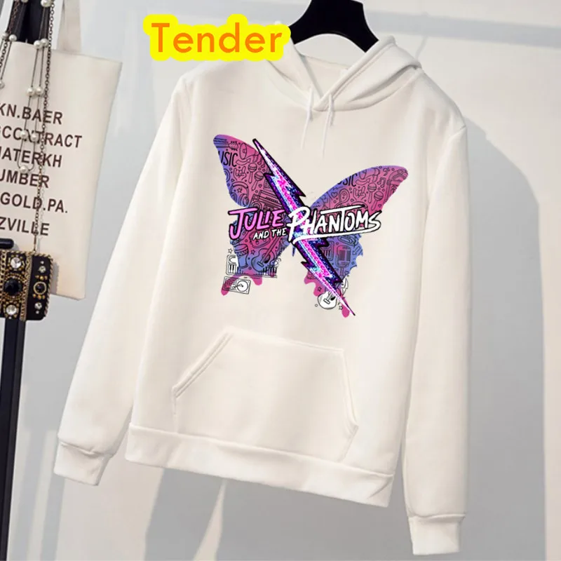 

Kawaii Hoodie Julie and the Phantoms Graphic Women Sunset curve Winter Sweatshirt 2022 Hoody Female Bulk Items Wholesale Lots