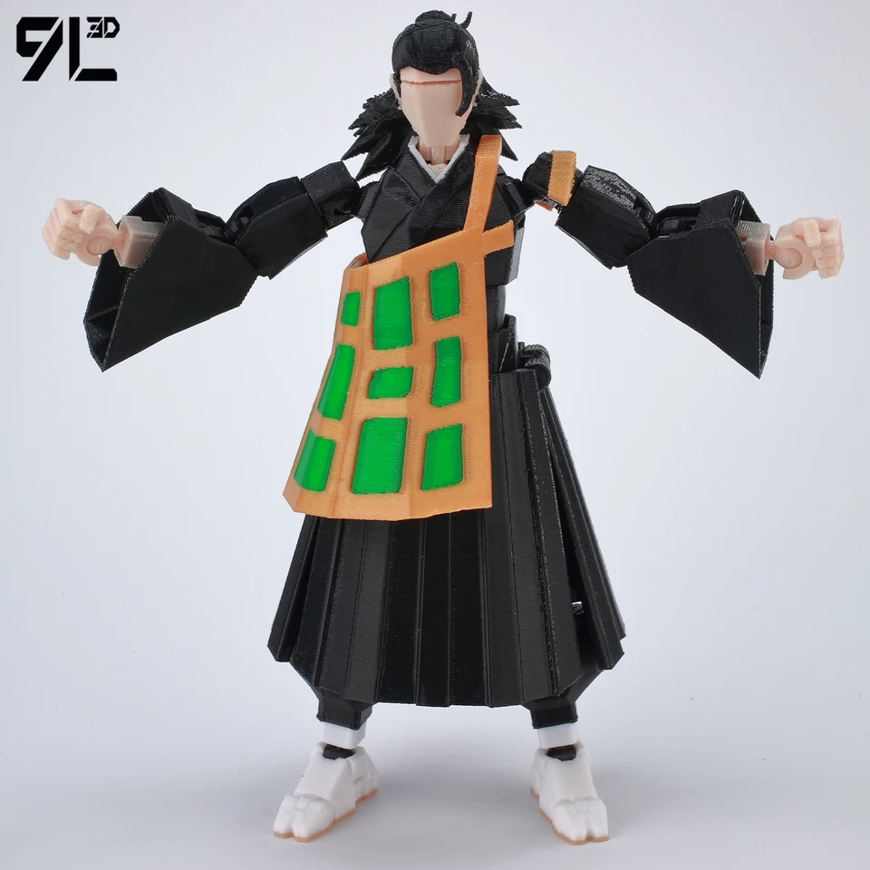 9L 3D Multi-Joint Articulated Figure Jujutsu Kaisen Kenjaku Brain
