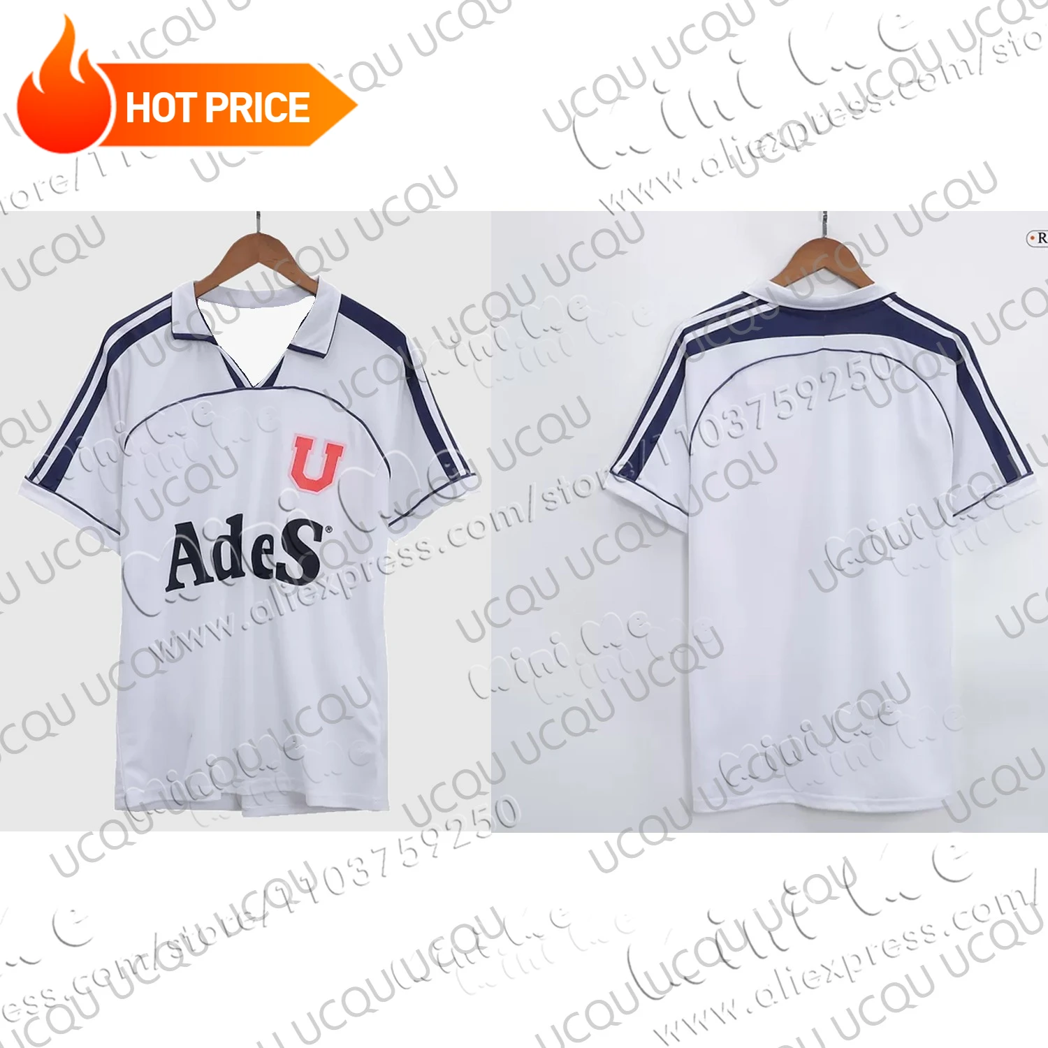 

Universidad de Chile - Quick-Dry, Sweat-Wicking, Ideal for Training & Casual WearVintage 2000/01 Oversized Football Tee