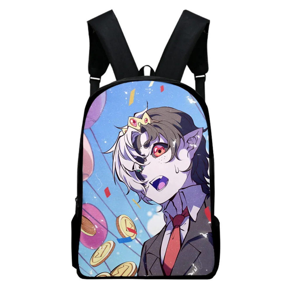 

Fashion Novelty Harajuku Cool Ranboo Notebook Backpacks pupil School Bags 3D Print Oxford Waterproof Boys/Girls Laptop Backpacks