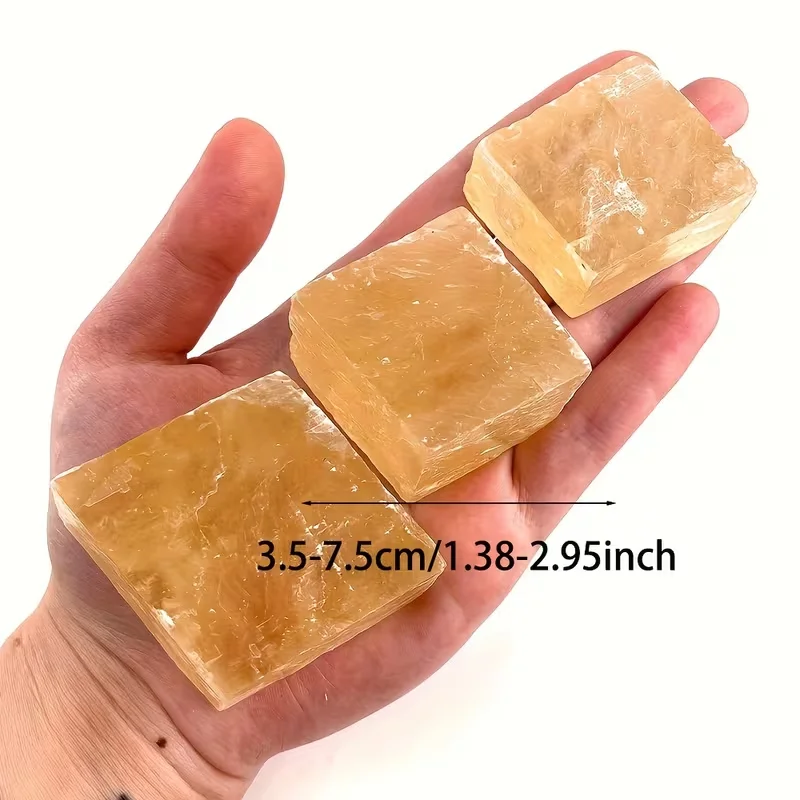 1/2/3 Units, Natural Topaz Calcite, Indoor, Patio Decoration, Handmade Jewelry Decoration, The Perfect Holiday Present
