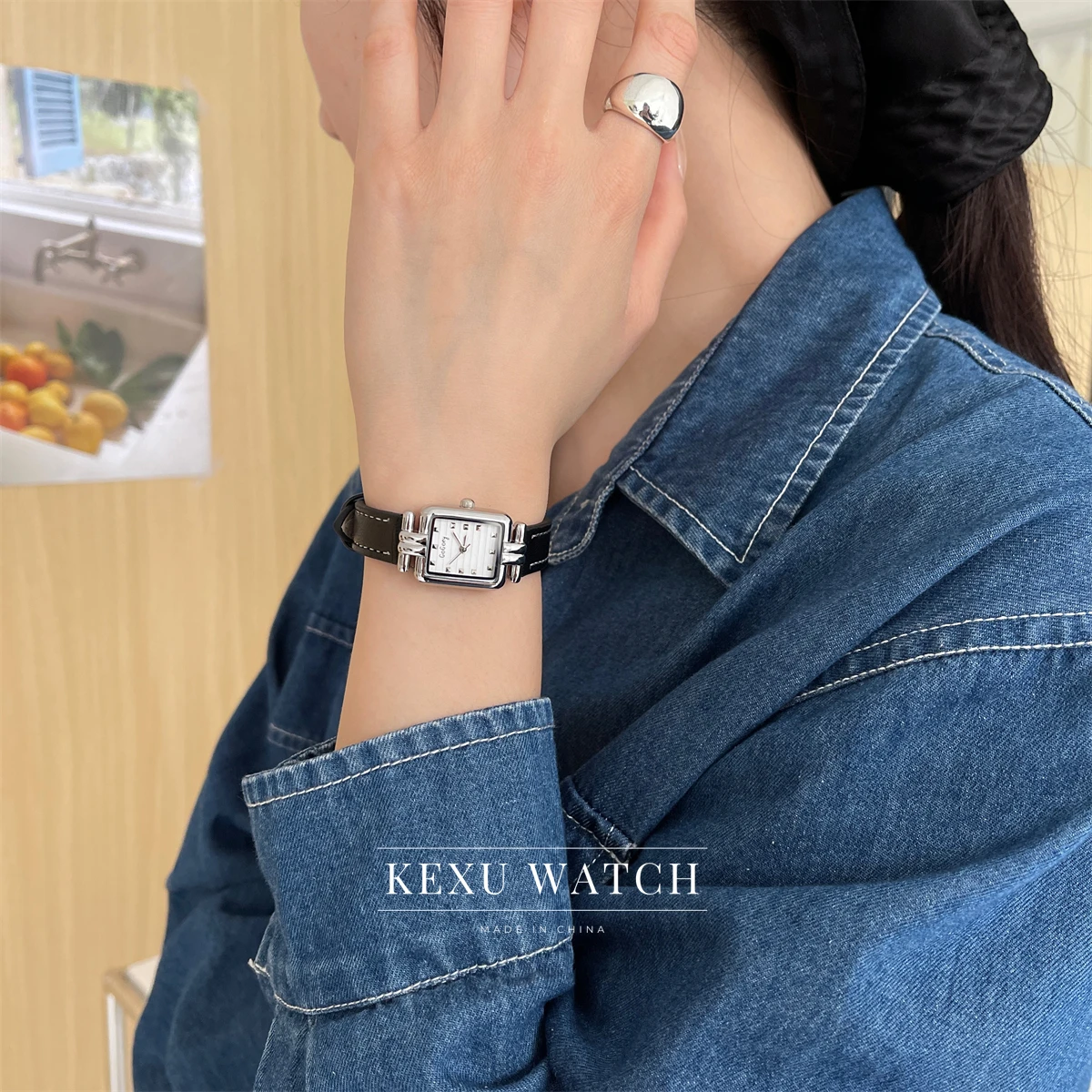 

Оптовая продажа часов GoGoey, женские часы GoGoey, женские часы с кожаным ремешком, минималистичные часы, классические женские часы с квадратным циферблатом