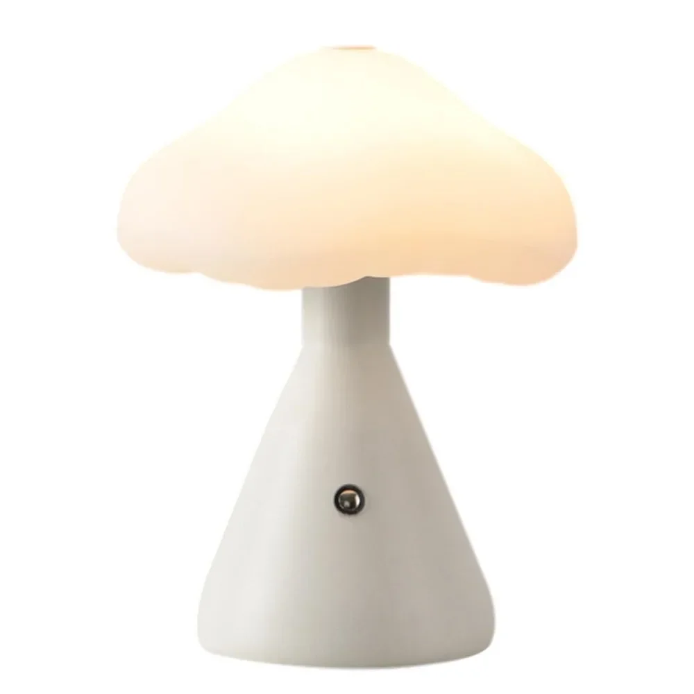 

Грибной светодиодный ночник - настольная лампа с сенсорным затемнением для спальни, стола, кафе-бара | Декоративное окружающее освещение, питание от USB