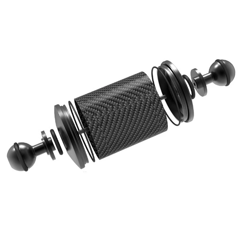 누출 방지 이중 볼 헤드 탄소 섬유 부력 라이트 암, 쉬운 설치, 높은 수압, 분리 방지