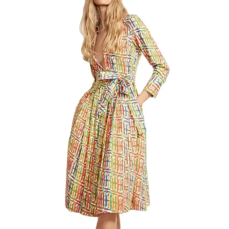 CHCH Women's Dress High Grade Elegant Luxury Long Sleeved Dress