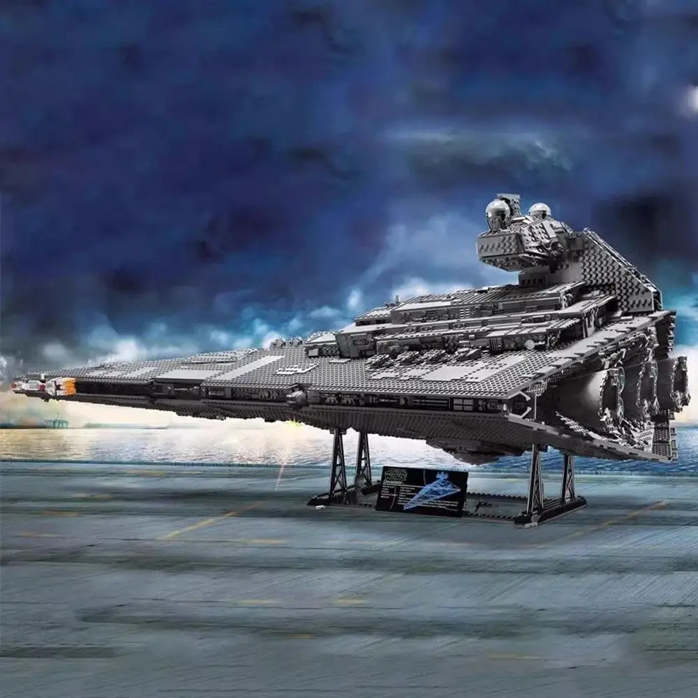 In stock New Arrival 4784pcs UCS Imperial Star Destroyer Building Blocks Bricks Toy Super Great gifts
