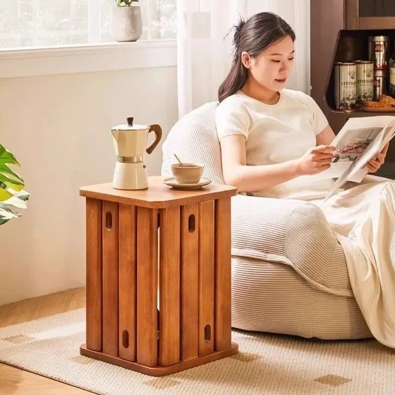 Solid Wood Stacked …