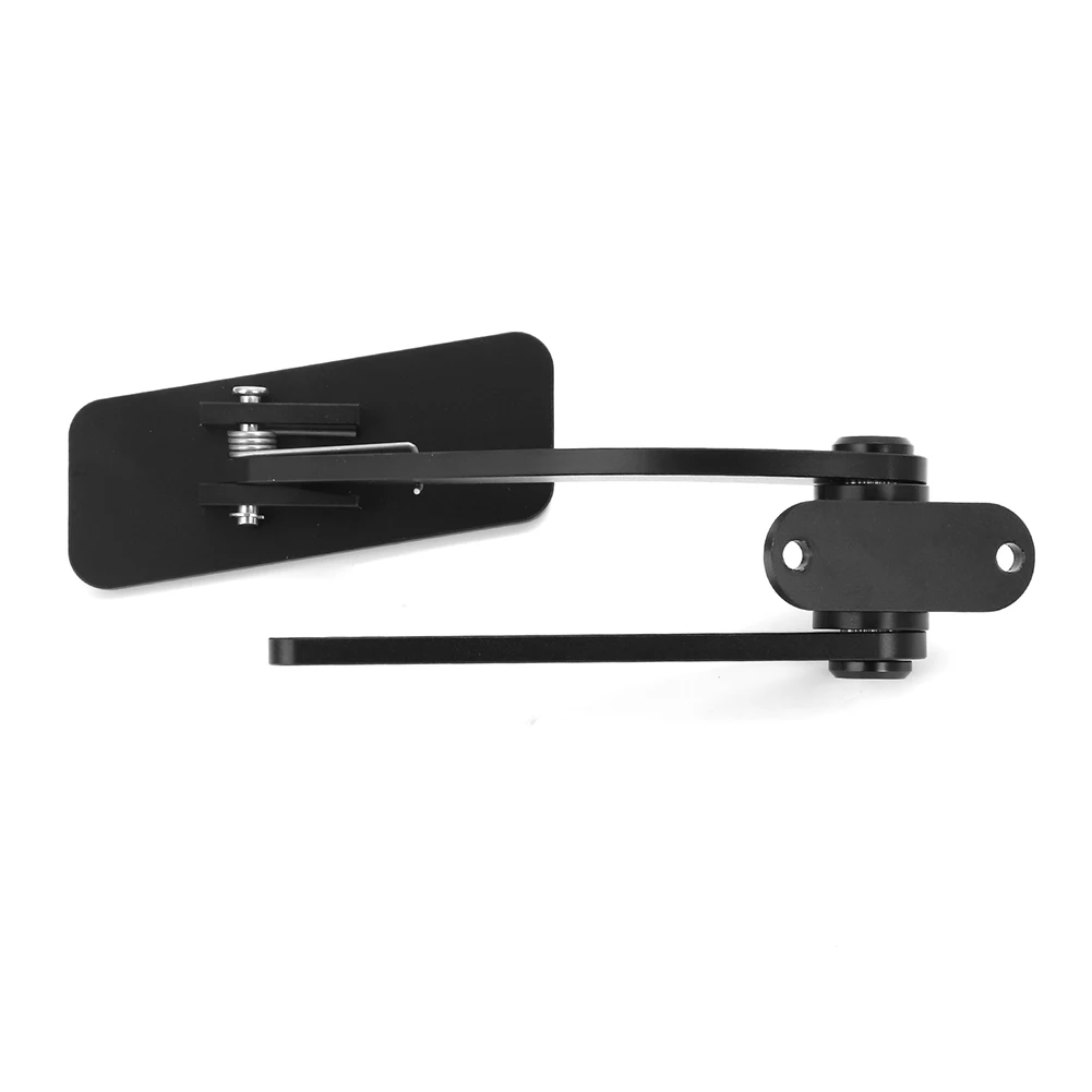 8601blk Universal Black Aluminum Gas Pedal For Throttle Firewall Mount Street Rat Rod Gm Accessories New