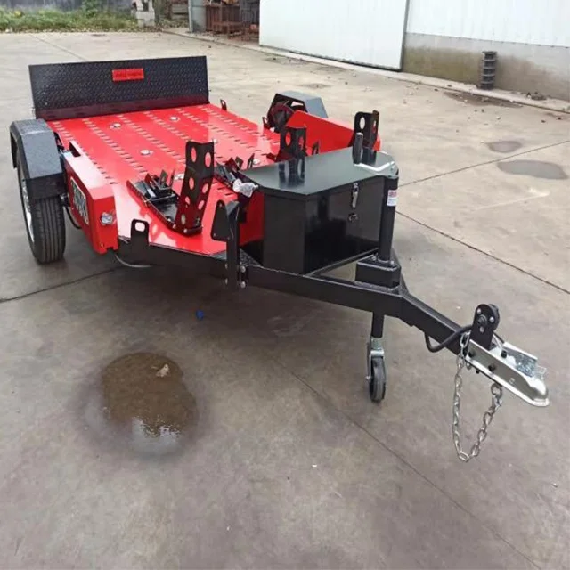 Remote Control Hydraulic Lifting Utility Camper Motorcycle ATV Trailer