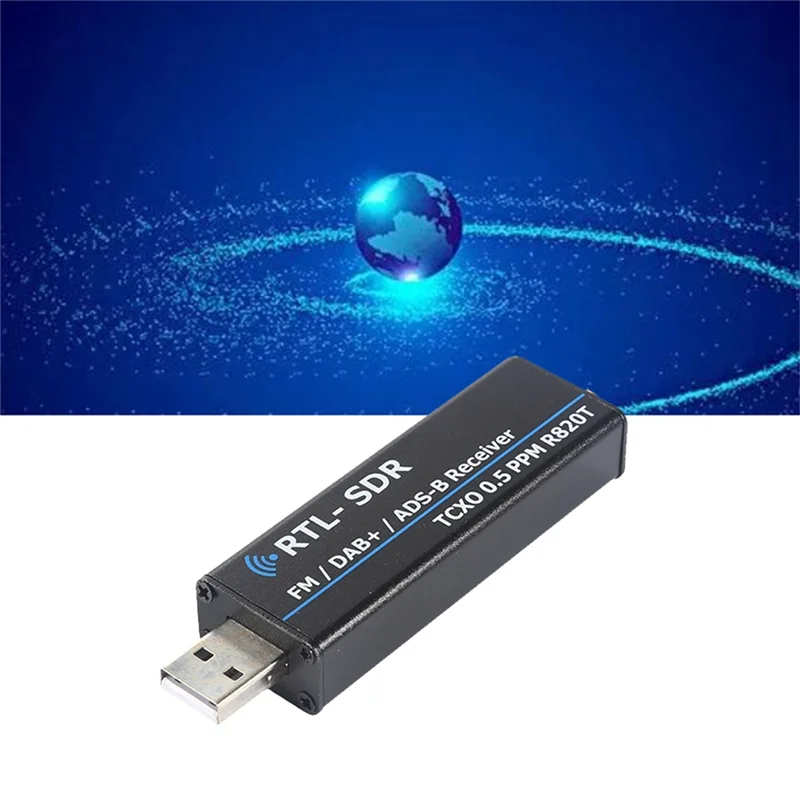 

B92B-RTL-SDR USB RTL Коротковолновый радиоприемник с воздушным диапазоном Многофункциональный удобный приемник