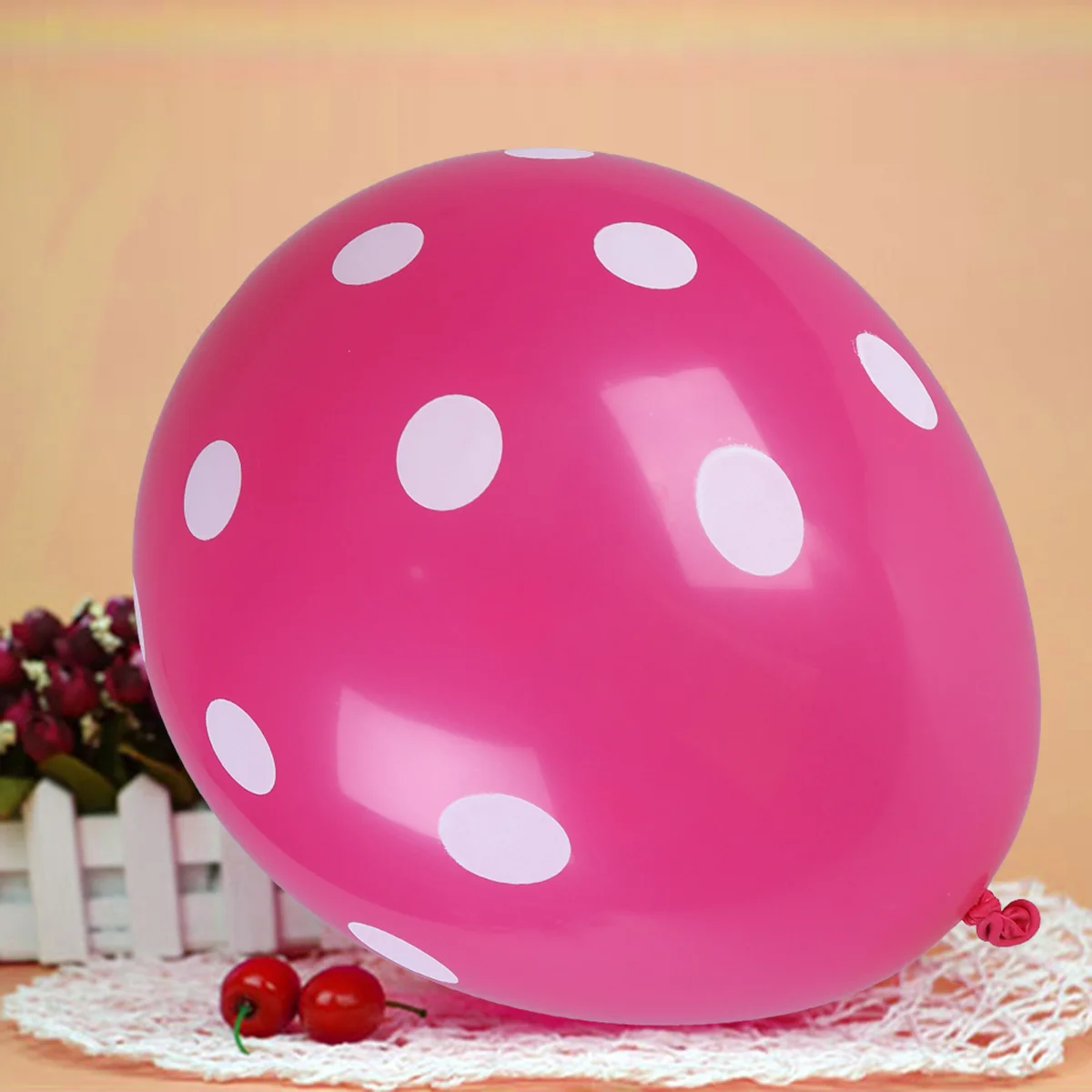 

50Pcs 12 Inch Dot Latex Balloons Party Decoration Wedding Birthday Bridal Shower Christmas Party Balloons