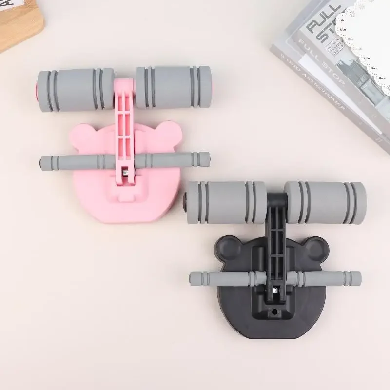 كوب شفط مزدوج لتمرين البطن مع حبل سحب، معدات مساعدة الجلوس لمساعد القوة الأساسية في صالة الألعاب الرياضية المنزلية