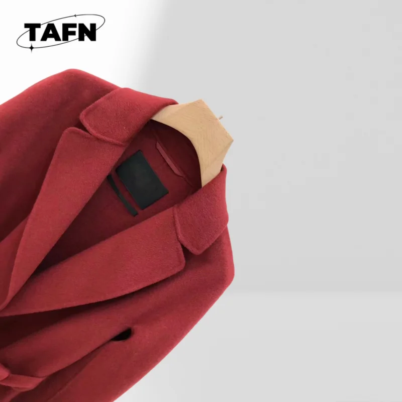 Cappotto autunnale leggero per donna Trench lungo in misto cotone stile autunnale Giacca a vento di media lunghezza Pendolari femminili AJ1315