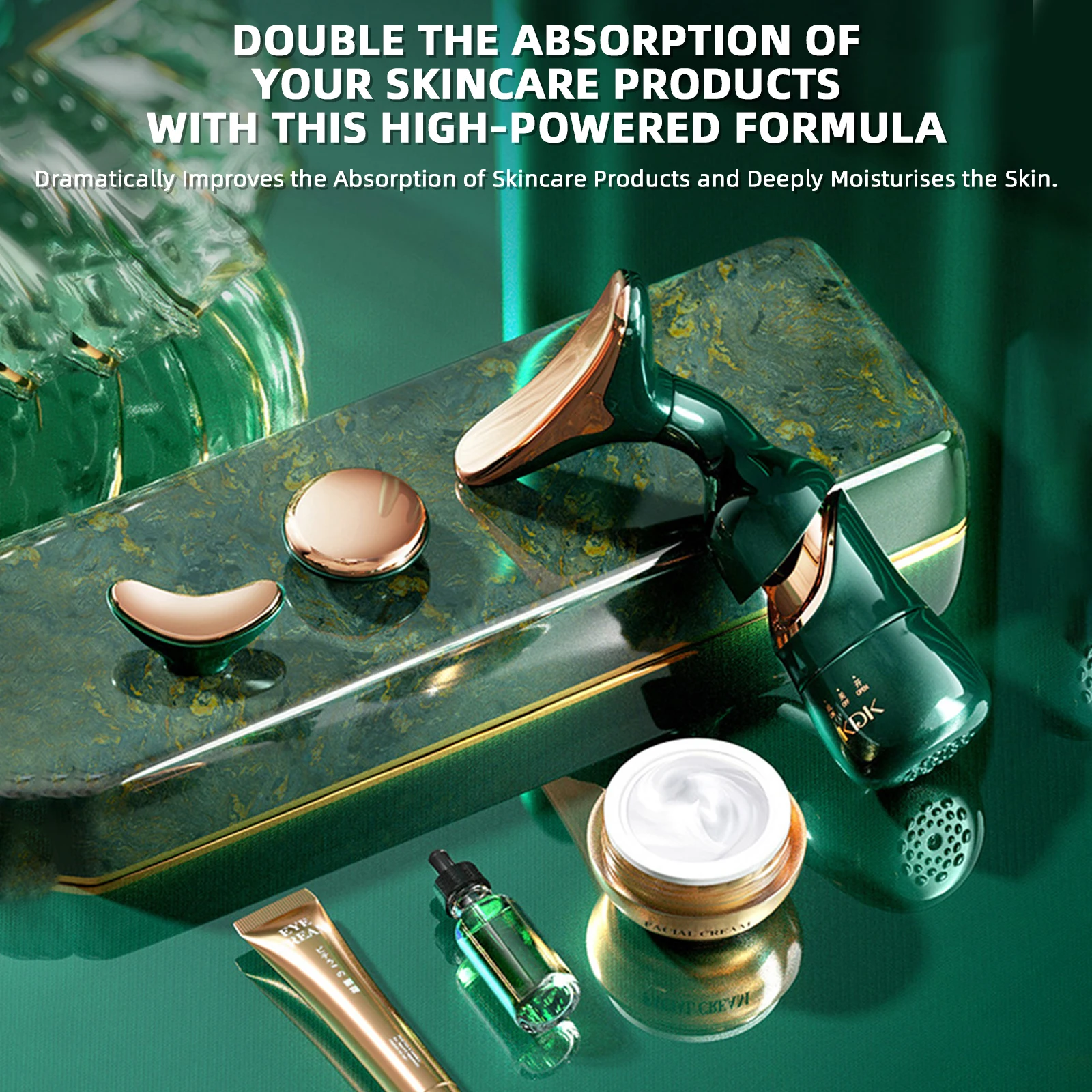 3-in-1 gezichtsliftapparaat Nek Gezichtsoogmassage Gezicht Slimmer EMS Schoonheid Huidverstrakking Rimpel Anti-aging gezichtsmassager