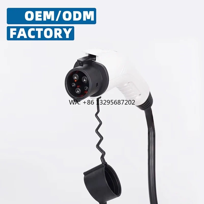 

Высокоэффективный зарядный пистолет для электромобилей 40А, тип 1, с новым американским стандартным разъемом, коннектор для зарядной станции типа 2