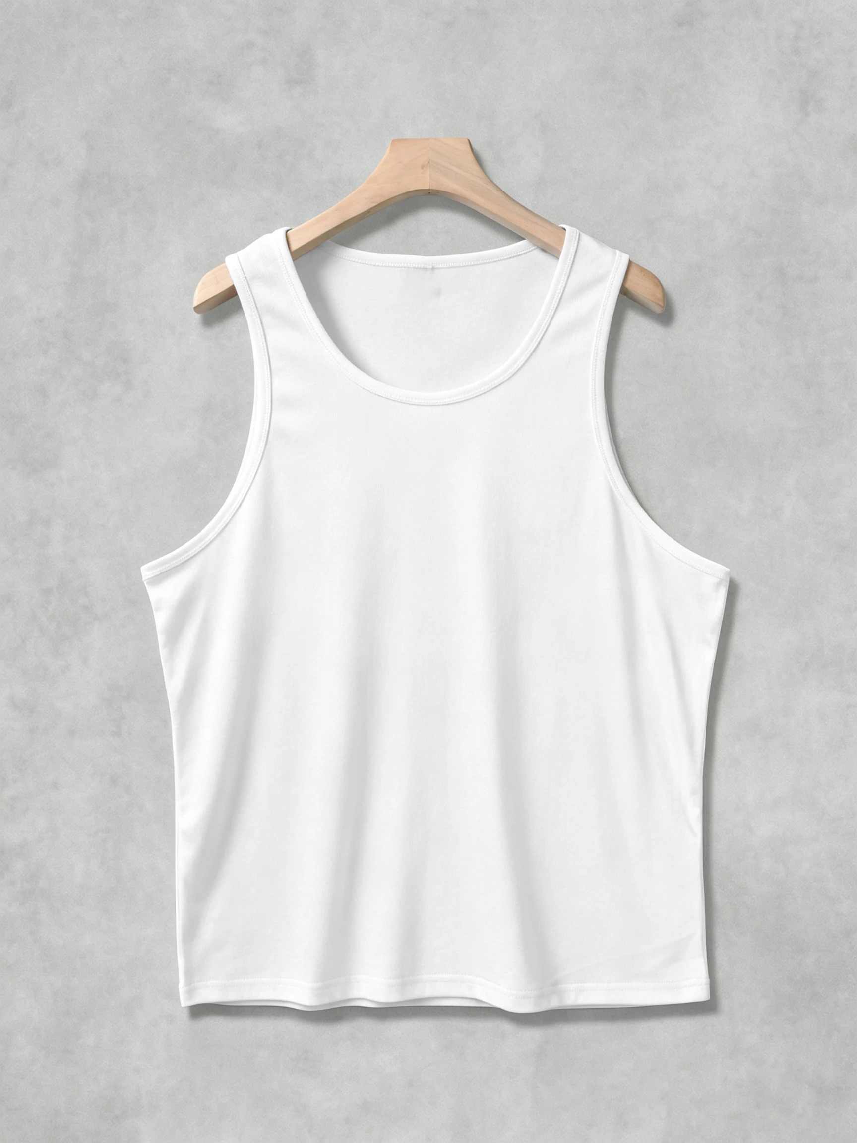 Men's Solid Color Tank Top Plain Blank Sleeveless Vest S-XXL Multi Colors Casual Fitness Sports Top