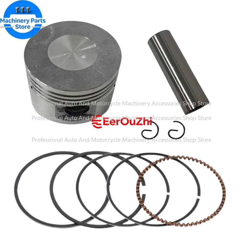 52.4Mm Motorcycle Piston Kit C110 CD110 Ws110 Forza110 Piston Ring 13mm