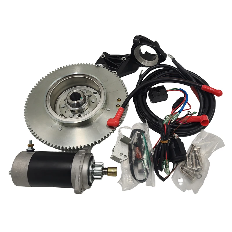Elektrostarter-Kit für Yamaha 2-Takt-30 PS Bootsmotor-Anlasser