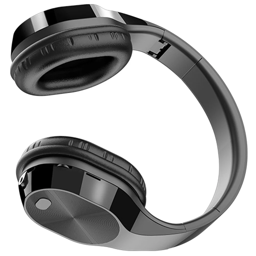 Cuffie wireless T5 nere, auricolari portatili per sport, viaggi all'aperto, leggeri, a basso rumore, suono stereo nitido