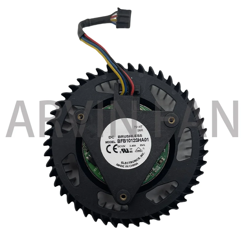 

BFB1012SHA01 BV5 DC12V 2.40A 4Pin Graphics Card Fan For RX 64 56 Public Version VGA GPU Video Card Cooling