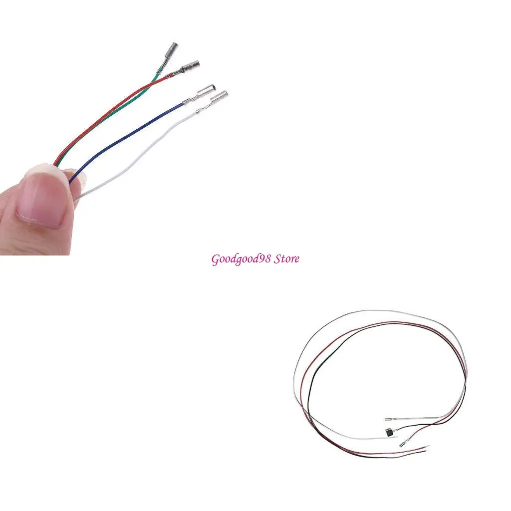 

Turntable Phono Headshell Universal Cartridge Phono Cable Leads Header Wires for Turntable Phono Headshell Accessories W8EC