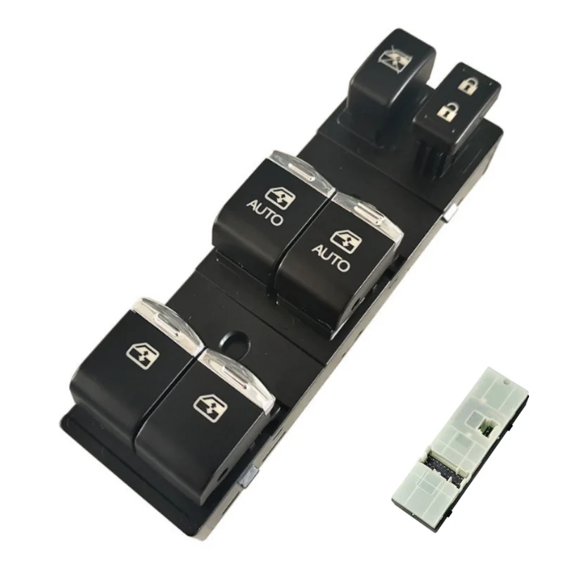 Reliable Power Window Switch Window Control Auto Window Regulator Black Window Control Switch Smooth Operation