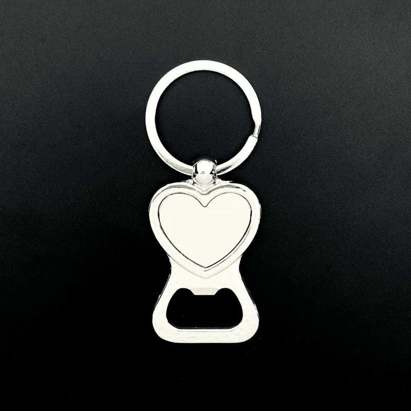 Metal Bottle Keychain Practical Beer Opener with Custom Laser Printing for Promotional Advertising Gifts Anniversary Birthday