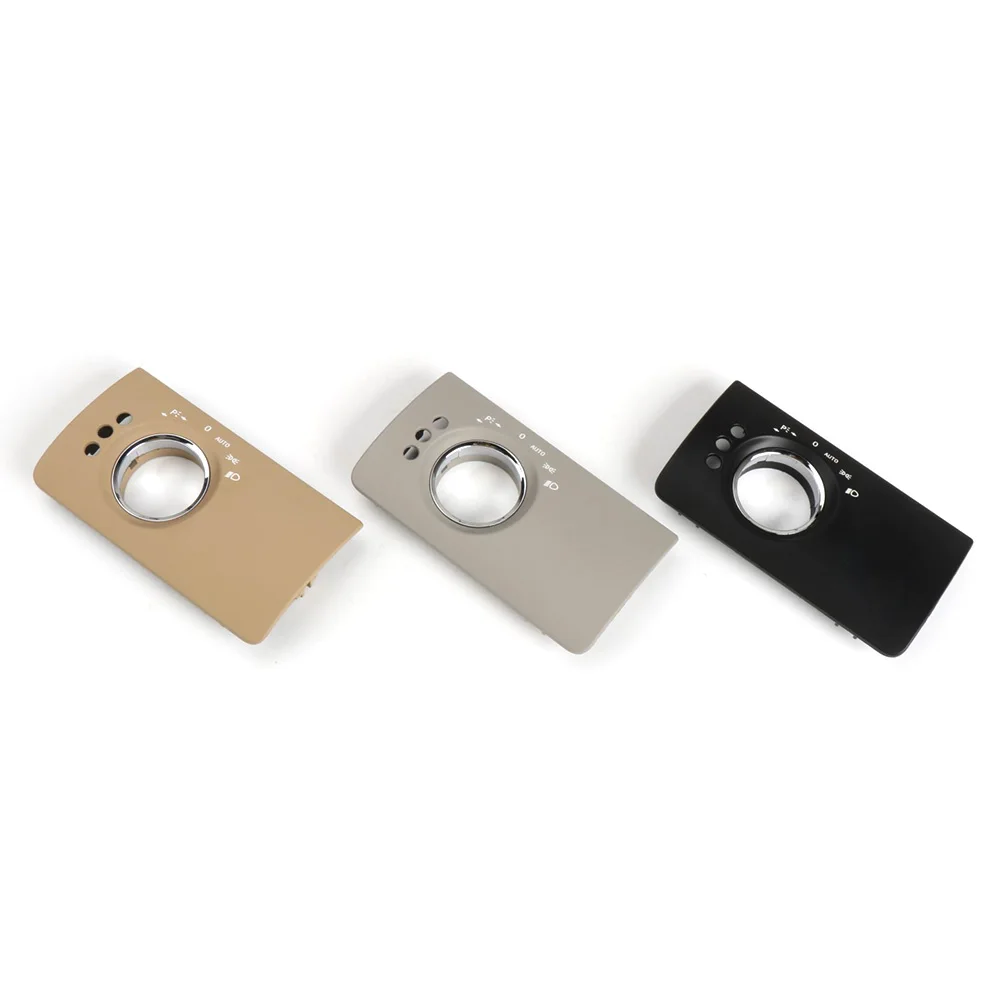 

Car Inner Headlight Switch Button Panel Cover Trim 2/3/4 Hole Car Interior Accessories for GL ML W164 X164 2007-2011