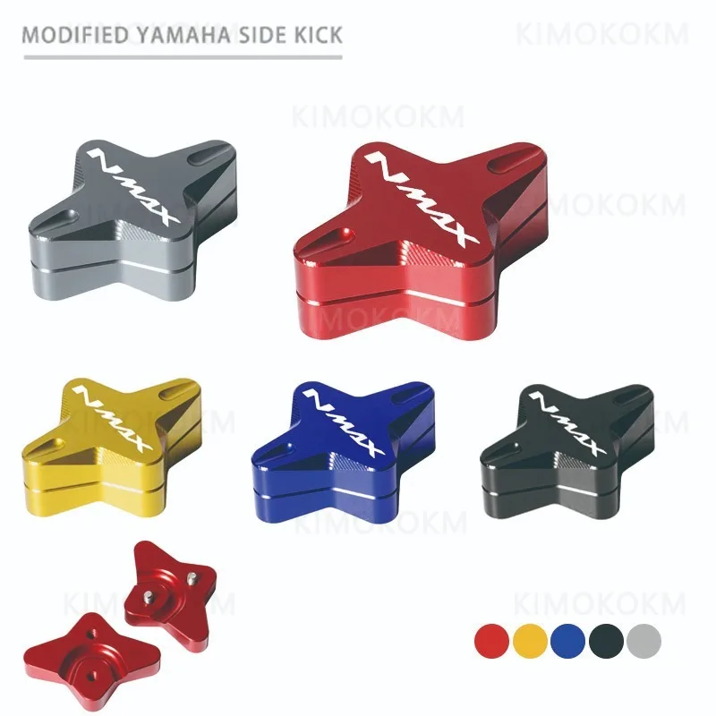 For YAMAHA NMAX155  NMAX 125 155 2020-2022 Accessories Motorcycle Side Stand Enlarge & Support Kickstand Column Auxiliary