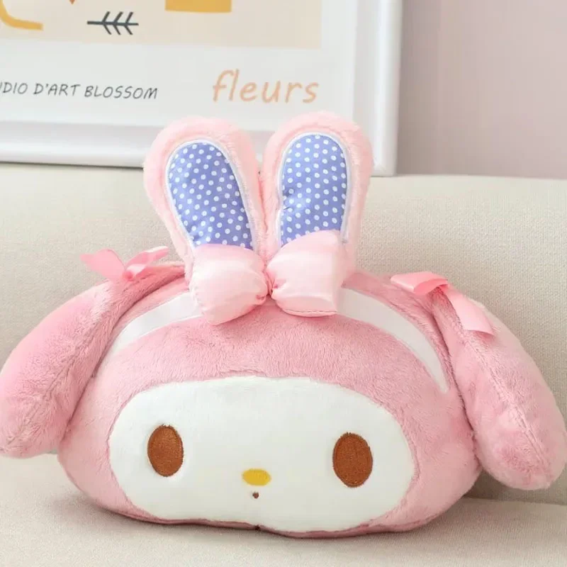 

Sanrio Car Seat Headrest Pillow Accessories Seat Belt Shoulder Pad Anti-Length Pad My Melody Cartoon Cute Car Accessories