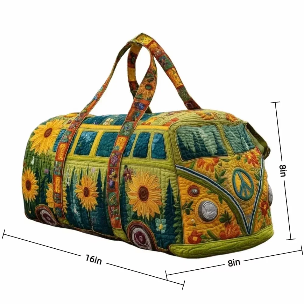 30 Stile Gesteppte Reisetasche mit Großer Kapazität, 3D-Stepp-Design, Kurzstrecken-Handtasche – Detail 9