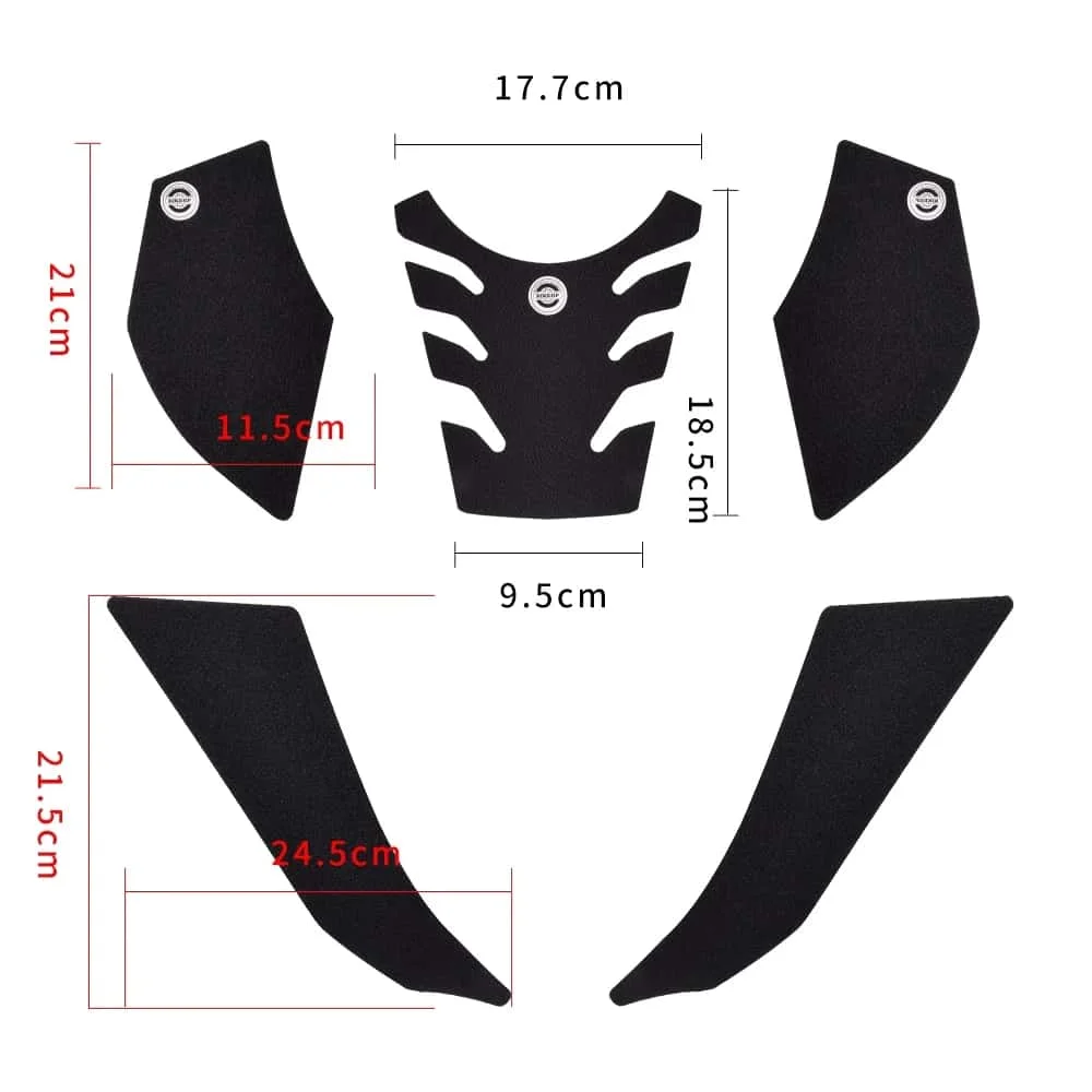 دراجة نارية ملصق خزان عدم الانزلاق خزان الجر الجانب وسادة واقية ملصق مائي ل Ducati Lantu MTS1200 S 1260 S 2015-2022