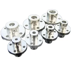 3/3.17/4/5/6/7/8/10/11/12/14mmmm Rigid Flange Coupling Motor Guide Shaft Coupler Motor Connector Shaft AxisBearing Fitting ланец