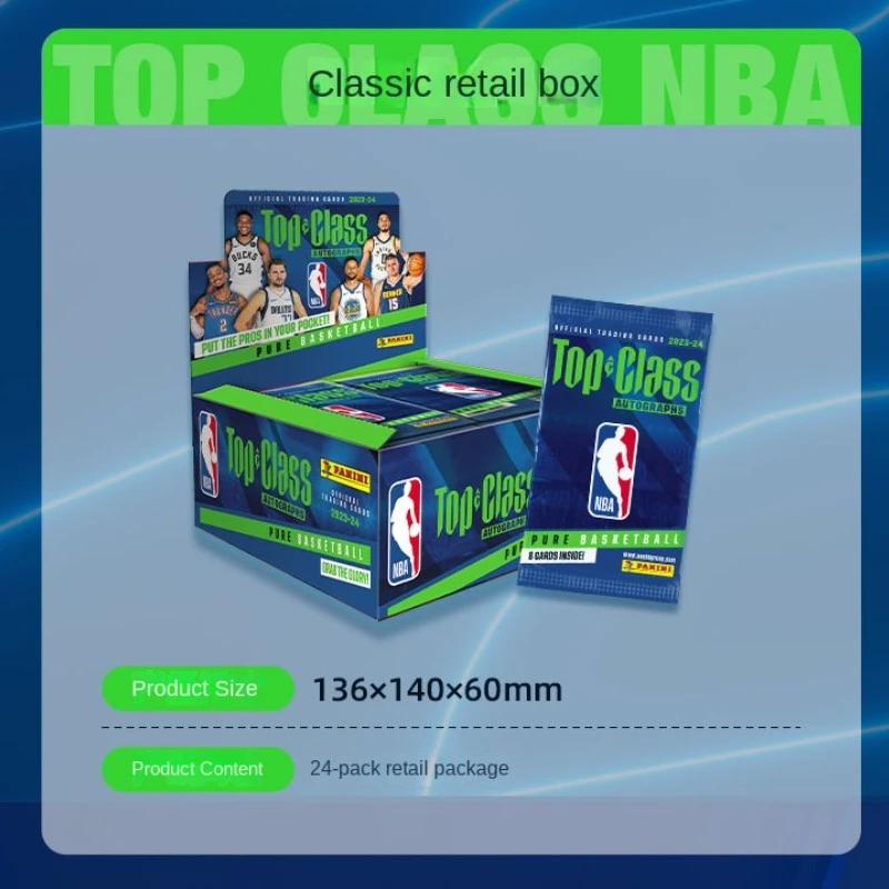 Panini-Tarjetas de estrella de la NBA 2024, tarjeta coleccionable de la Premier League, baloncesto, James Curry, caja limitada para fanáticos