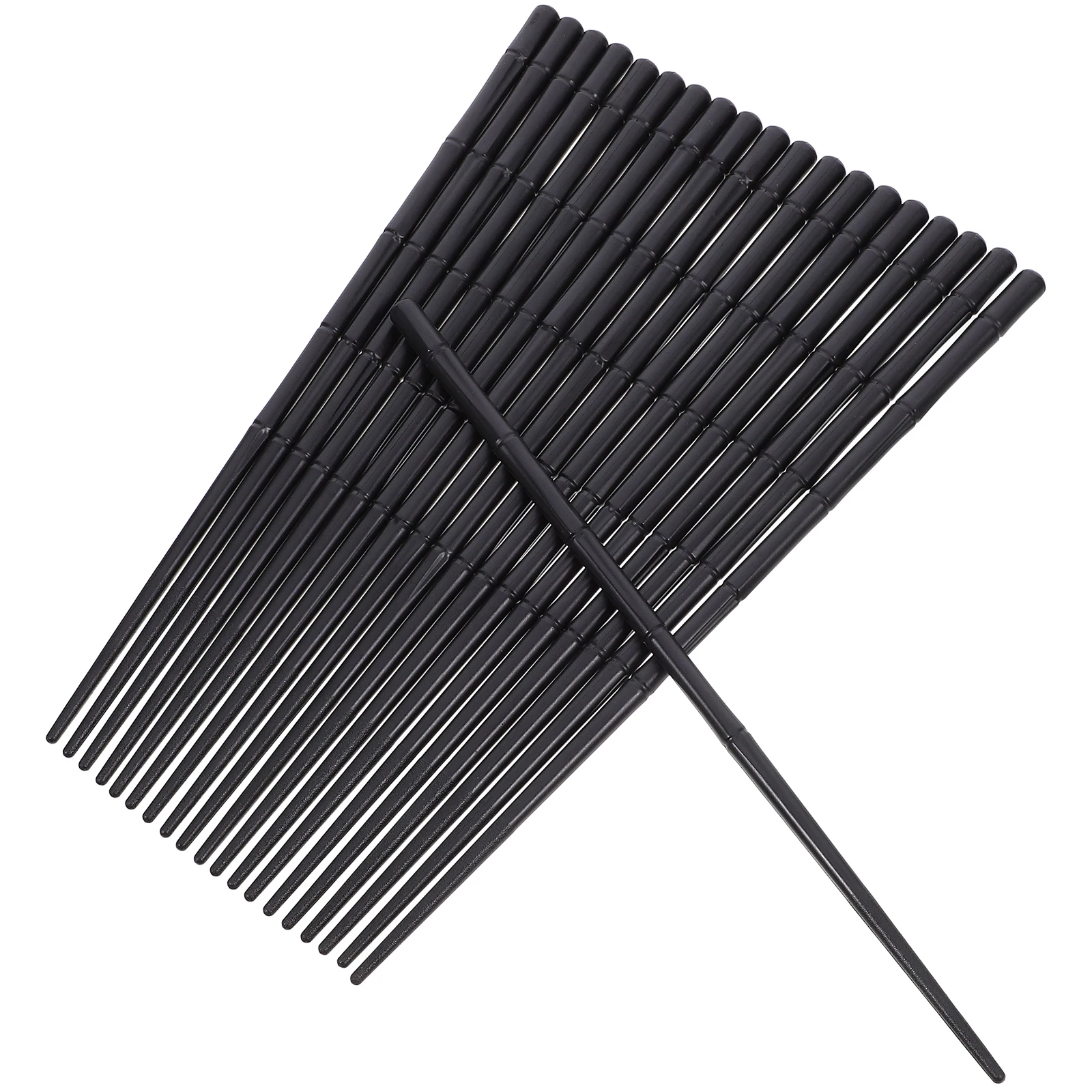 

10 пар палочек для еды из стекловолокна в японском стиле, многоразовые, можно мыть в посудомоечной машине, нескользящий минималистичный набор палочек для еды для домашнего ресторана