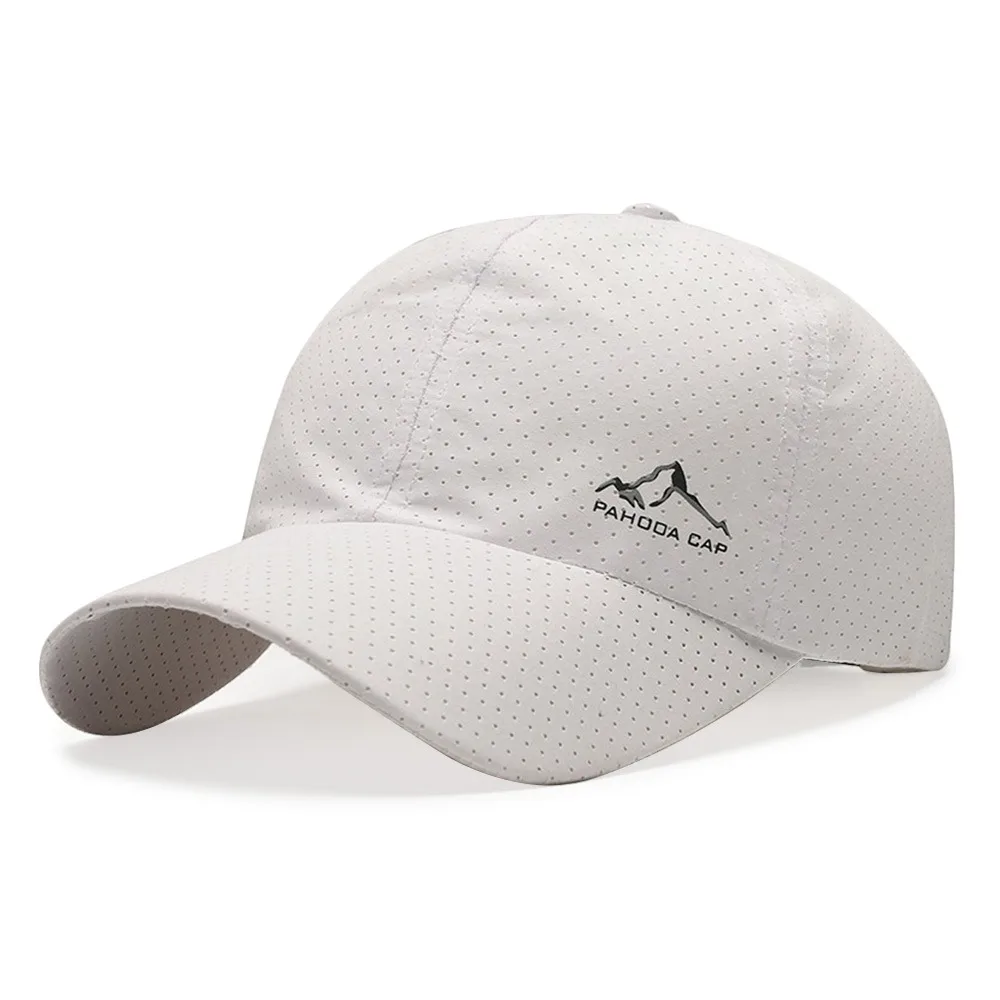 

Casual Quick Dry Summer Baseball Cap Breathable UV Protection Sun Hats Adjustable Sports Cap Men Women