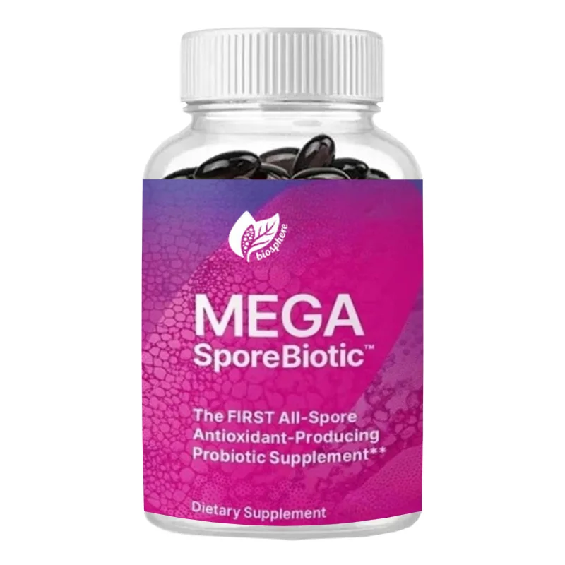 

Spore Based Probiotics Promote Digestive System Health - Resistant To Storage and Suitable for Travel (60 Capsules)