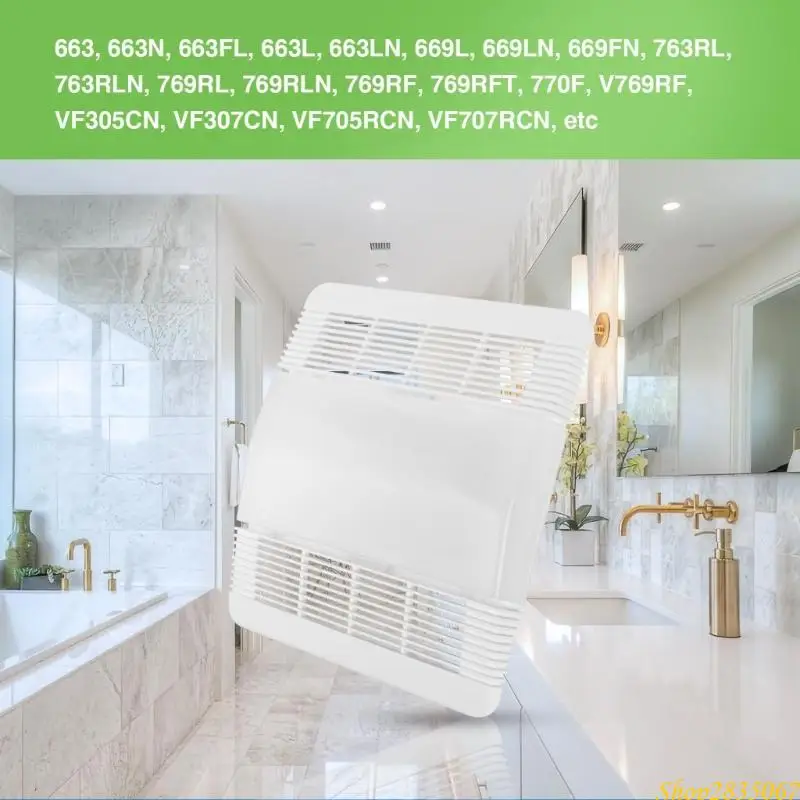 Tampa ventilação exaustão plástico eficiência 85315000 lente da grade do ventilador ventilação tampa luz