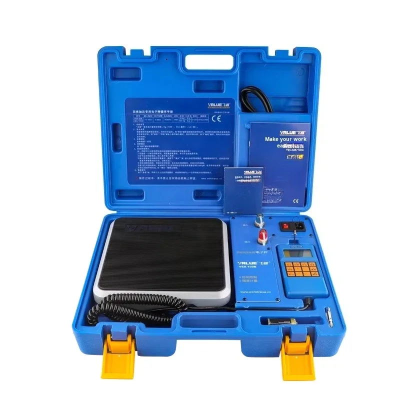 VALVE VES-50A/50B/100A/100B Refrigerant Quantitative Filling Electronic Scale Metal