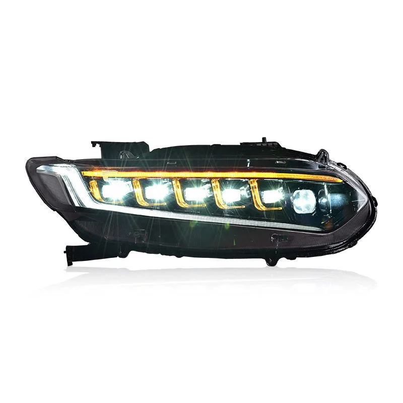 

For Honda Accord Ten Generation Headlight Assembly 18-22 Modified Day Running Light Turn Signal LED Headlight Car Accessories