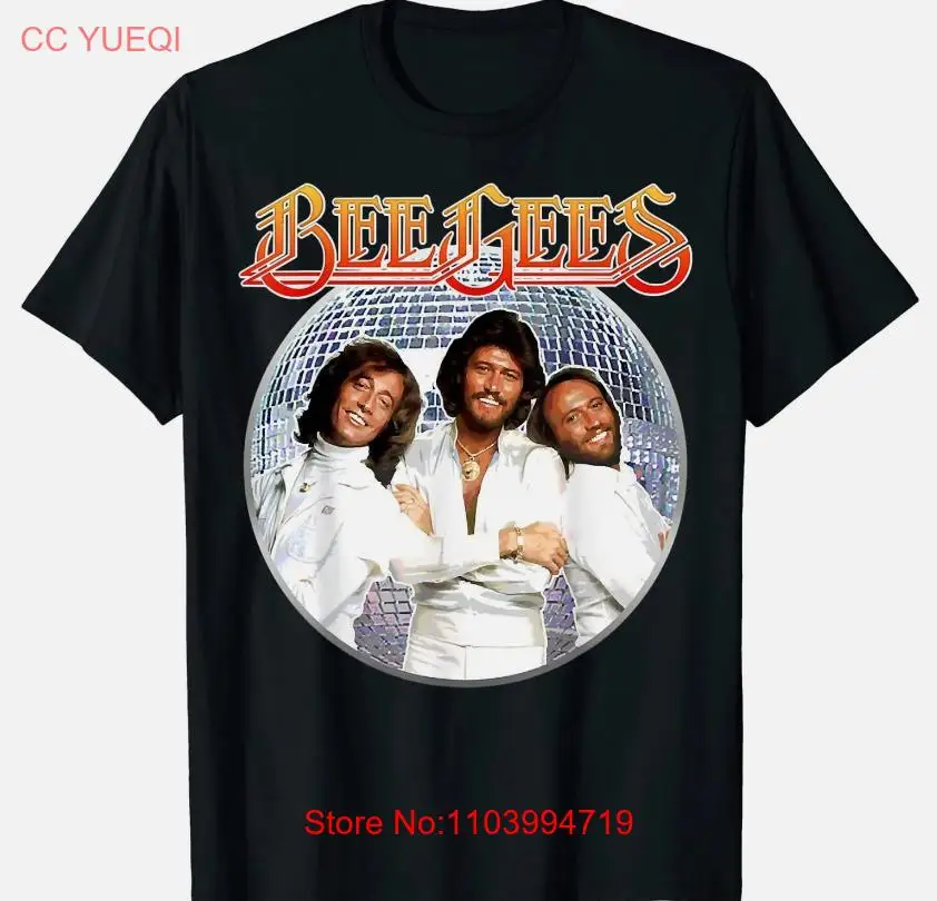 Vintage Bee Gees Music Band Heavy Cotton Black All Size Unisex Tee Shirt