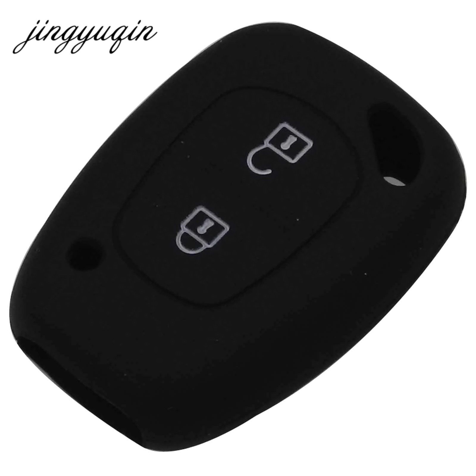 jingyuqin 30pcs/lot Silicone Car key Fob Cover Case for Renault Vivaro Movano Traffic Master Kangoo for Nissan Opel Vauxhall