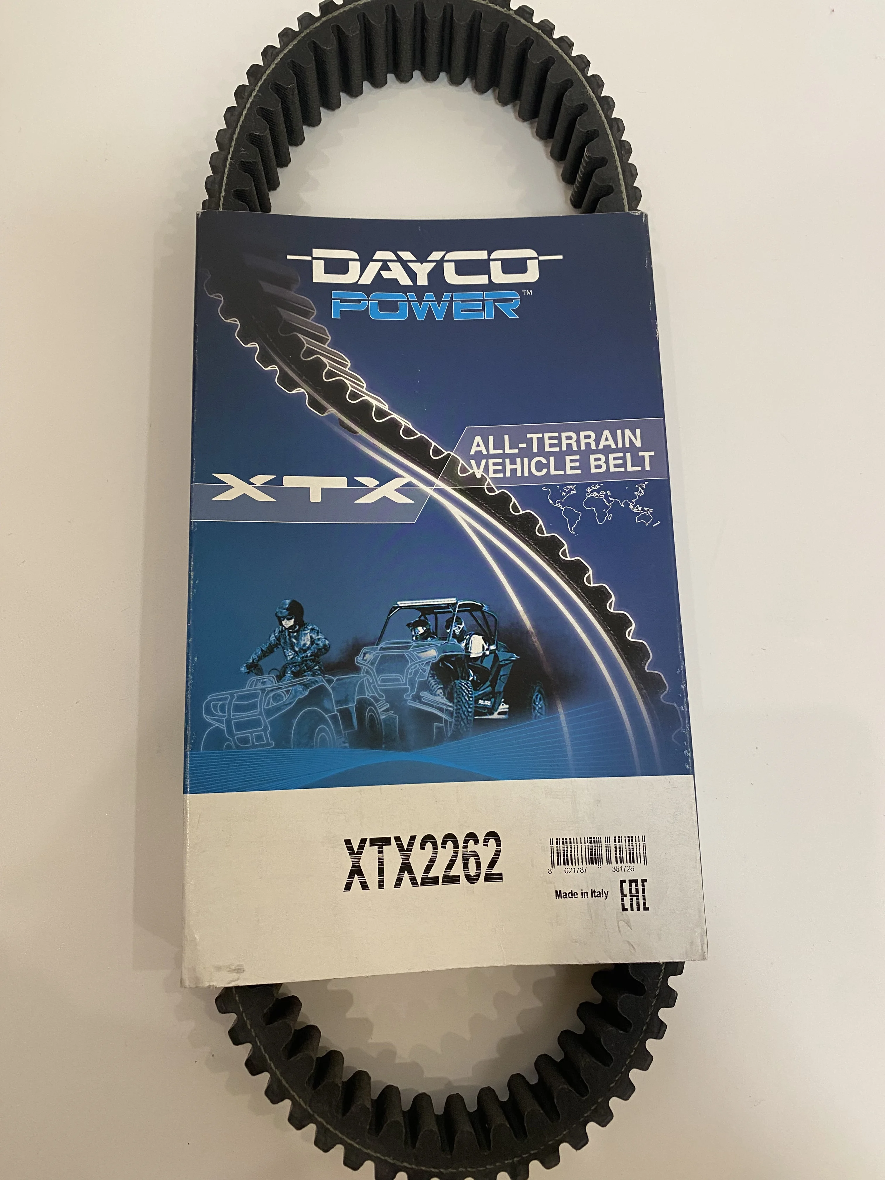 

Dayco Power XTX2236 Drive Belt for CFMOTO Bombardier Can-Am Outlander650/800 Commander 800/800R ATV Belt New Condition