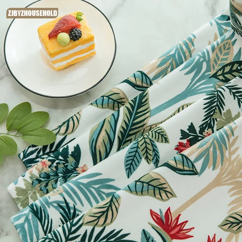 ستائر الفندق الشمال لغرفة المعيشة سلسلة سين المطبوعة الفانيلا الستائر غرفة نوم عالية ستائر التعتيم منتج نهائي مخصص