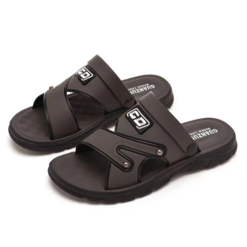 Men's Sandals Anti Slip Beach Shoes 2025 New Summer Versatile Anti Odor Dual Purpose Men's Fashion Waterproof Cool Slippers image 6