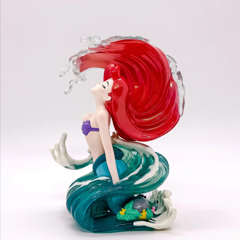 ديزني ذا ليتل ميرميد الأميرة ارييل ألعاب شخصيات الحركة ديزني الأميرة معرض الفنون ارييل أنيمي الشكل الدمى هدايا للفتيات #3