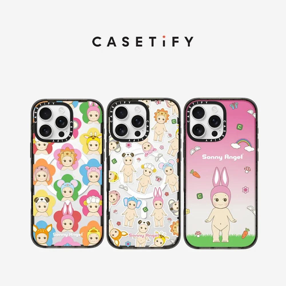 

CASETiFY Sonny Angel Series Magnetic Drop-proof Case for iPhone 13 14 15 16 17 Pro Max Air Plus Protect Cover