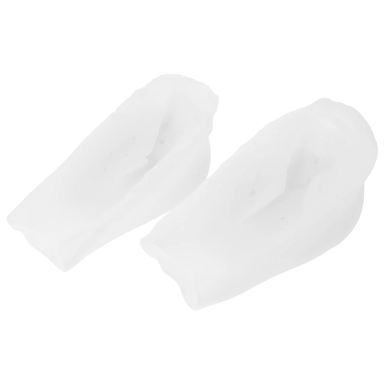 Heel Cup Insoles Shoe Inserts Silicone Pads High Protectors White Practical Travel